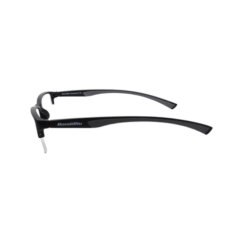 PC MATT BLACK HALF RIM READER