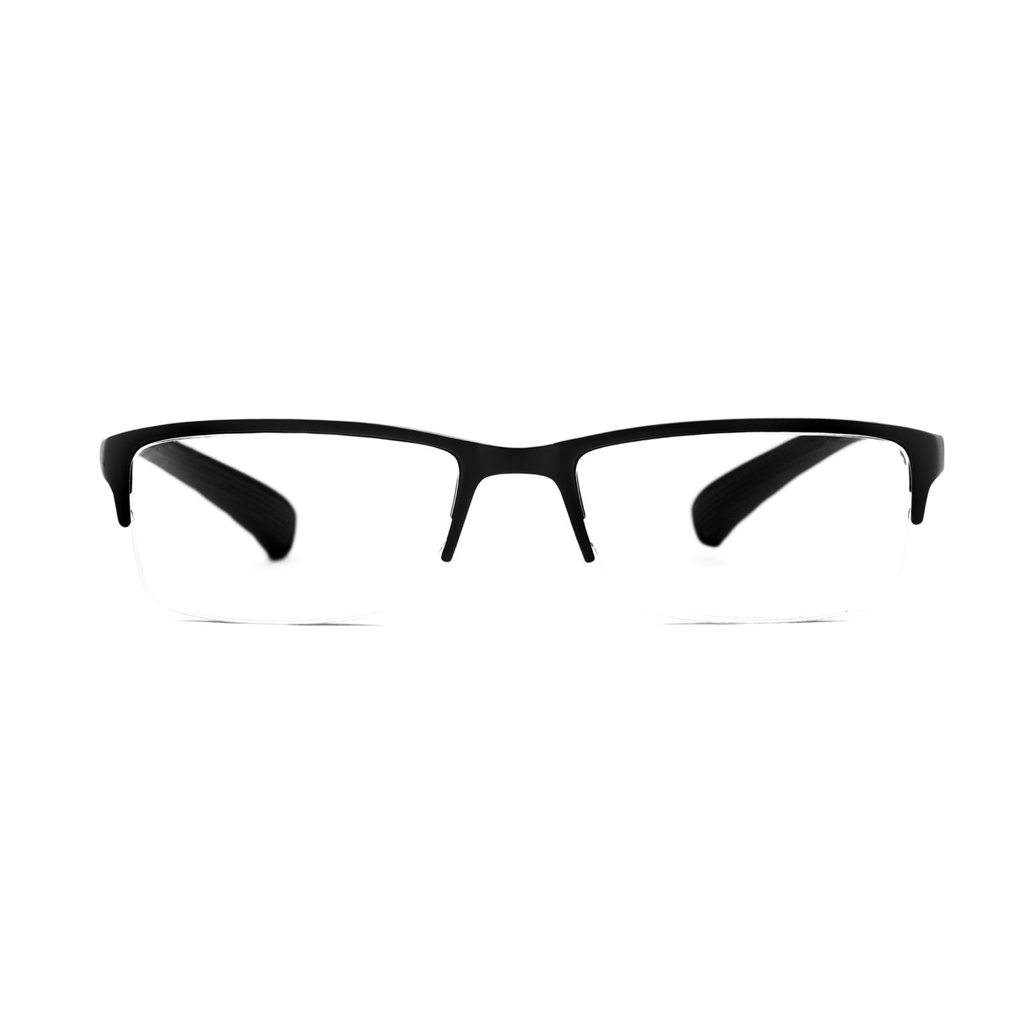 PC MATT BLACK HALF RIM READER
