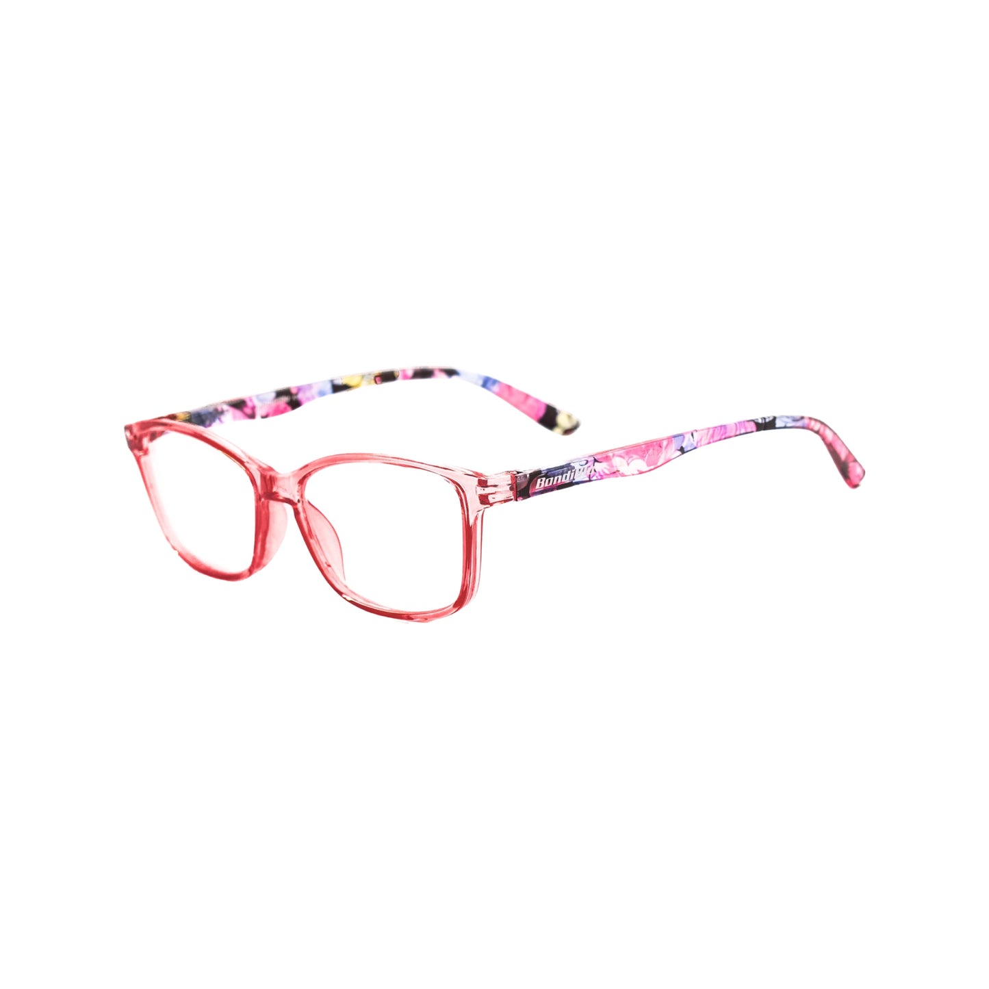 CRYSTAL PINK FLORAL PATTERN READER