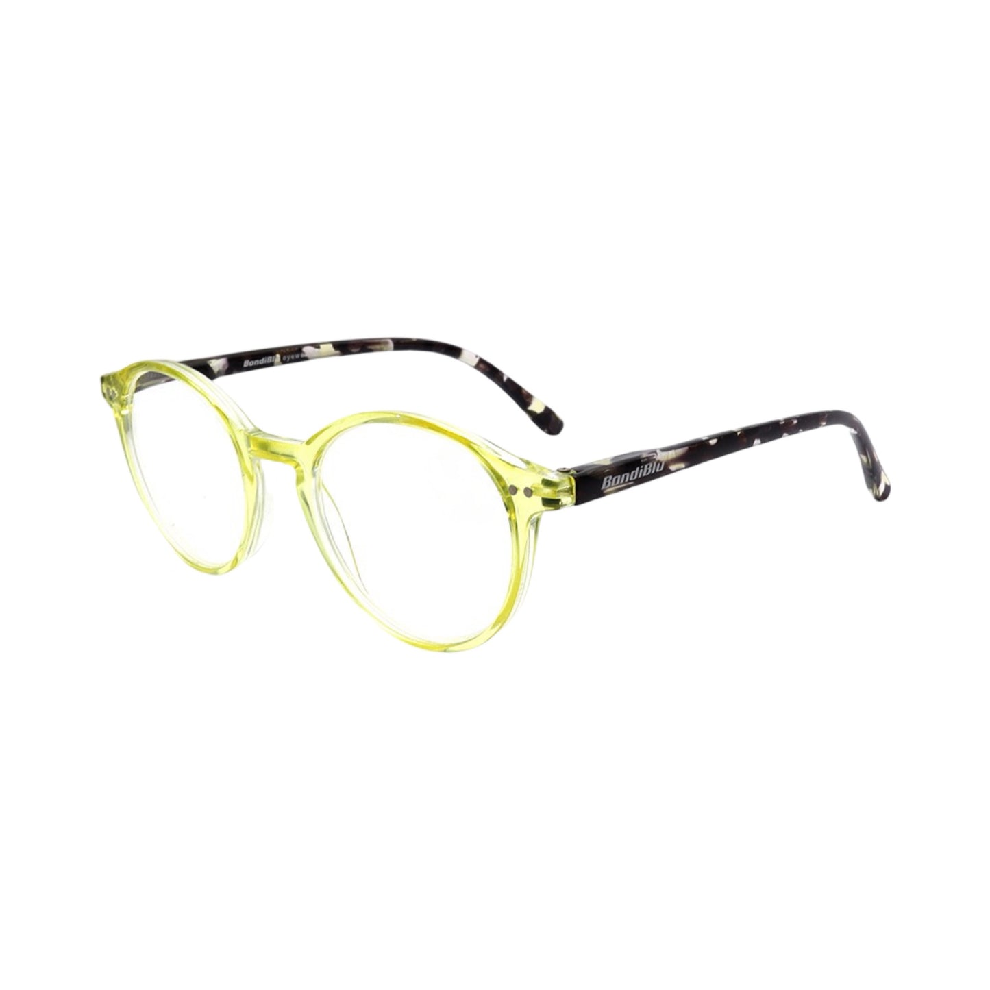 CRYSTAL YELLOW FRAME & DEMI READER