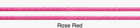 WAX ROPE RETAINER - ROSE RED