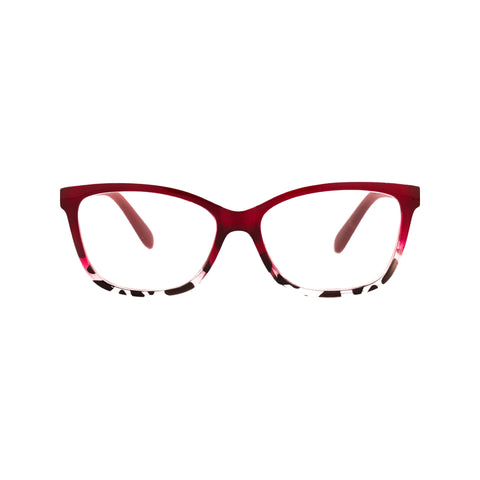 CRYSTAL RED, BLACK, & WHITE DEMI READER