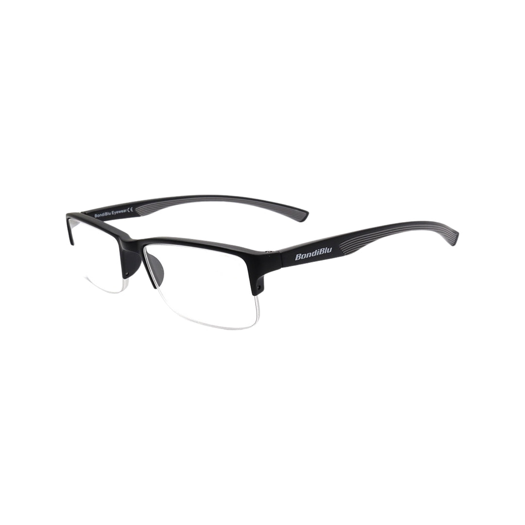 PC MATT BLACK HALF RIM READER – BondiBlu