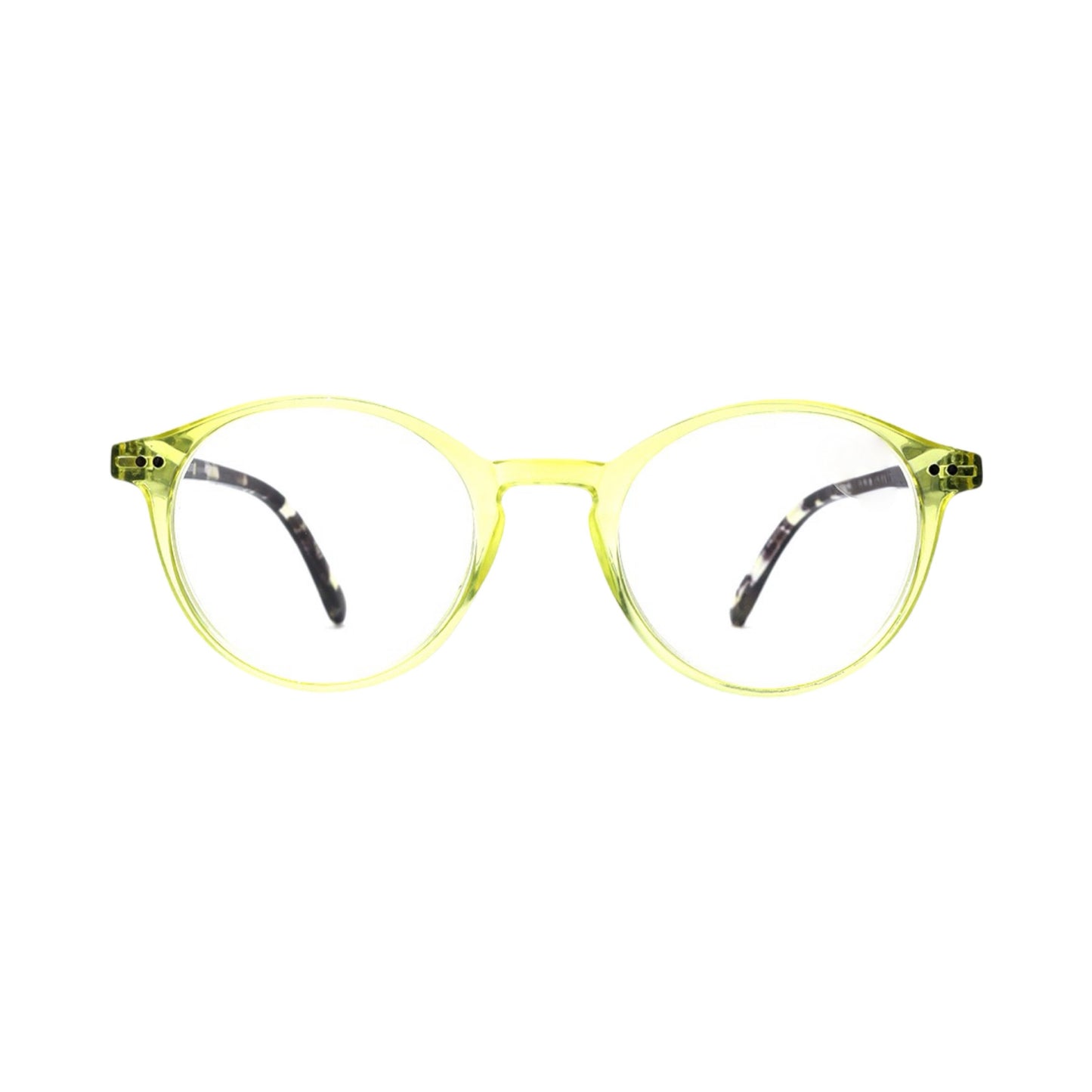 CRYSTAL YELLOW FRAME & DEMI READER