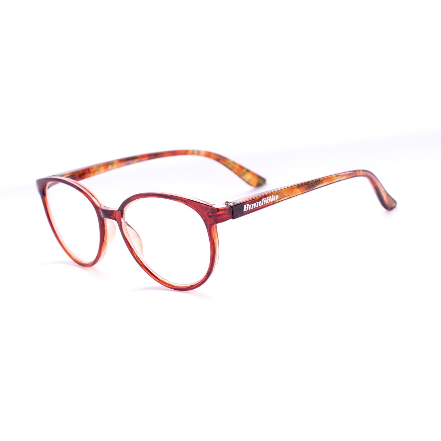 CRYSTAL BROWN WITH BROWN PATTERN READER
