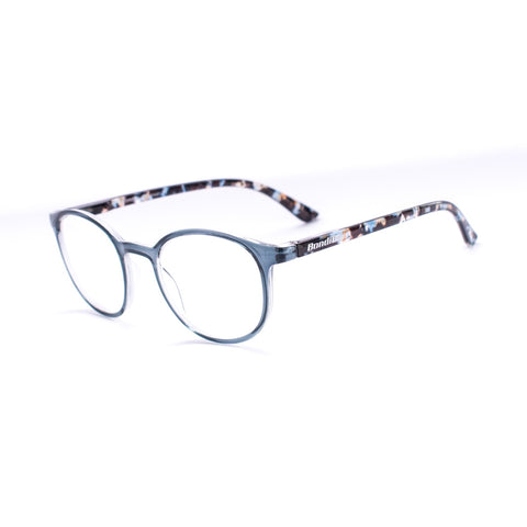 CRYSTAL BLUE WITH BLUE PATTERN READER