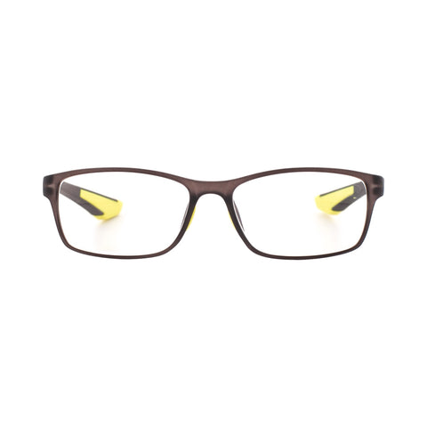 GREY WITH YELLOW RUBBER READER