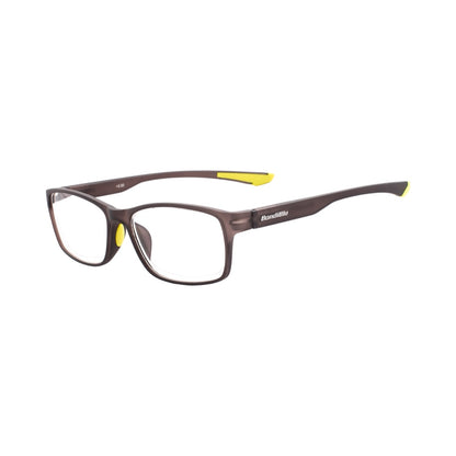 GREY WITH YELLOW RUBBER READER