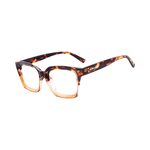 SHINY GRADIENT DEMI BROWN CRYSTAL READER