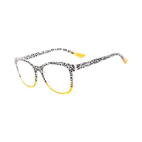 SHINY BLACK,WHITE AND YELLOW READER