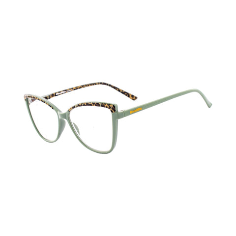 LEOPARD PRINT SAGE GREEN READER