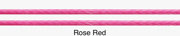 WAX ROPE RETAINER - ROSE RED