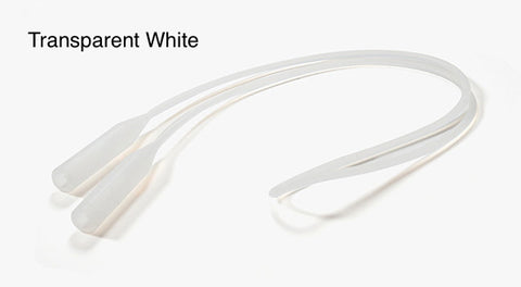 SILICONE RETAINER CORD - WHITE